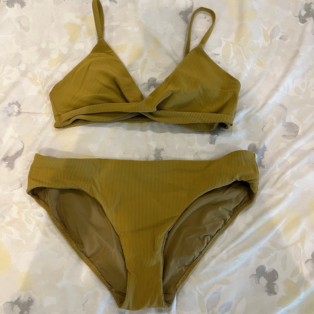 LuLuLemon Yellow Bikini